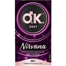Shopwave Okey Nirvana Prezervatif 10 Lu Pkaet