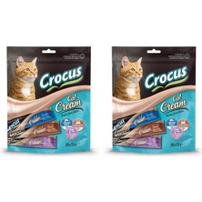 Shopwave Crocus Çoklu Somon Karides & Karides & Yengeç Ödülü 30X15GR (2 Paketi)