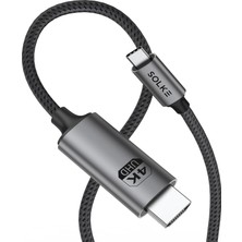 Shopwave Usb-C To HDMI Kablo, 2 Metre, 4K60Hz, 18GBPS, Type-C To HDMI Görüntü Kablosu, Thunderbolt 5/4/3 Uyu