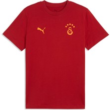 Puma Erkek Kırmızı Puma Gsk Ftbless Tee Galatasaray Ftblessentıals Erkek Tişört