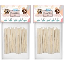 Shopwave Beyaz Burgu Çubuk 12 cm 50'li (2 Paketi)