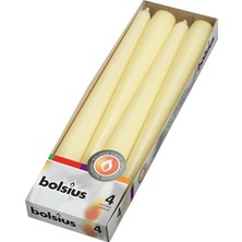 Bolsius 103600350905 Yemek Mumu, Parafin Mumu, Fildişi