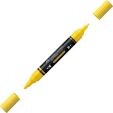 Faber Castell Multimark Akrilik Markör  Kalem Yellow