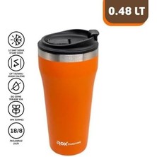 Shopwave Rox Camping 0192 Kahve Termosu 0.48 Lt - Turuncu