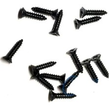 Drop Tedarik Klips, Menteşe, Ayak, Ağaç, Sunta Vidası 2,2x9,5mm - Siyah 1000 Adet