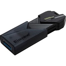 Datatraveler Exodia Onyx DTXON/128GB Flash Drive 3.2 Gen 1 - Ince, Hareketli Kapaklı