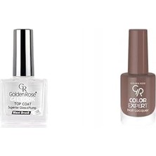 Shopwave Gel Look Top Coat & Oje Seti