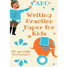 Shopwave Writing Practice Paper For Kids: Blank, Lined (With Central Line) Paper For Kids Learning To Write
