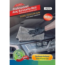 Shopwave Aksu Flora Tank Bezi̇ 50X70 Profesyonel Araç Kurulama Bezi̇ F273 (Karma Renk)