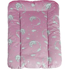 Shopwave Baby'ness Elyaf Dolgulu Pvc Alt Değiştirme Minderi, Sıvı Geçirmez, Tutmaz, Aydede Desenli, Pem