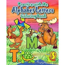 Shopwave Practice With Me Alphabet Letters Coloring Book