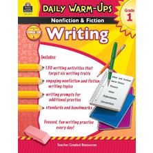 Shopwave Daily Warm-Ups: Nonfiction & Fiction Writing Grd 1