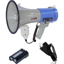 Shopwave Lastvoice MGF-220USB-BT Şarjlı Bluetooth USB El Megafonu 220 Watt USB Siren Mike Askı