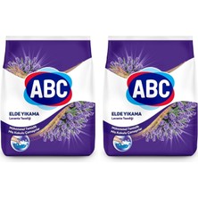 Shopwave Abc Toz Deterjan 600 gr Lavanta 2li Paket