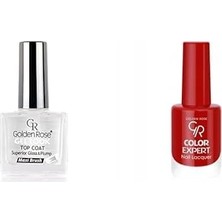 Shopwave Gel Look Top Coat & Oje Seti