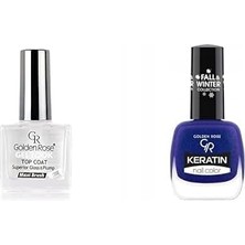 Shopwave Gel Look Top Coat & Oje Seti