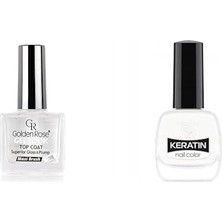 Shopwave Gel Look Top Coat & Oje Seti
