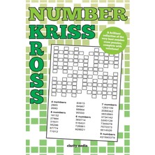 Shopwave Number Kriss Kross: 100 Brand New Number Cross Puzzles, Complete With Solutions