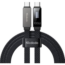 Shopwave Mcdodo CA-4470 100W Type-C To Type-C Hızlı Şarj Data Aktarim Kablosu 1.2m, Siyah