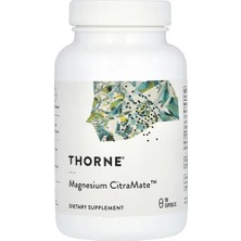 Thorne, Magnezyum Sitrat, 90 mg, 135 Kapsül (Kapsül Başına 135 MG)