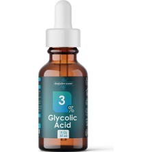 Göz Çevresi Kırışıklıkları Glikolik Asit %3 | Glikolik Asit Peelingi 30 ml