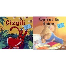 Shopwave Çizgili & Gofret ile Babası (2 Kitap Set)