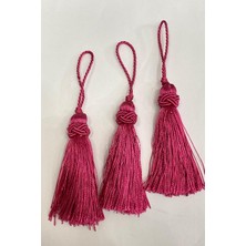 Shopwave Fuşya Topuzlu Püskül 1 Adet Boy 7 cm