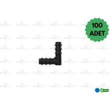 İrritime Damlama Kurtağzı Dirsek 16MM - 100 Adet