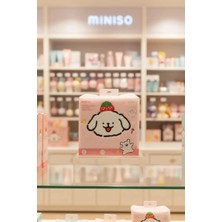 Shopwave Miniso Maltese Serisi Nakışlı Saç Kurutma Havlusu – Yüksek Emici & Yumuşak Dokulu