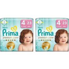 Shopwave Bebek Bezi Care 4 Numara 23 Adet 2li Paket