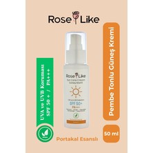 Shopwave Like Güneş Kremi Spf 50+, Uva Uvb Korumalı, Hyaluronic Acid Arbutin Içerikli, Portakal E