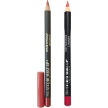 Shopwave Tca Studio Make-Up Professional Make Up Waterproof Lıplıner 2 ADET-1077-1071