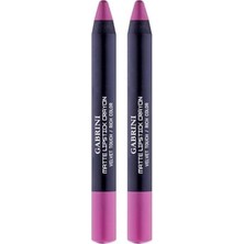 Shopwave Gabrini Matte Lipstick Crayon Dudak Kalemi (No: 24) 2li Paket