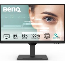 Shopwave Benq GW2490T 23.8'' Full Hd IPS Monitör, 100Hz, Hdmi+Displayport, Eye-Care, Düşük Işık, Flicke