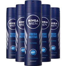 Shopwave Nıvea Fresh Erkek Deodorant 150 ml X5