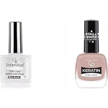 Shopwave Gel Look Top Coat & Oje Seti
