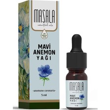 Shopwave Masala Saf Anemon Yağı 5 Ml. (Blue Anemon Essential Oil)