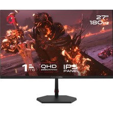 Shopwave Gameon GOAE27QHD165IPS 27" Qhd, 165Hz, Mprt 0.5ms, Ps5 Destekli, Hızlı IPS Siyah Monitör