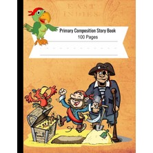Shopwave Primary Story Journal: Pirate Themed Dotted Midline And Picture Space, Grades K-2, School Exercise
