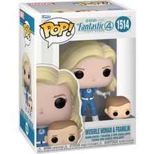 Shopwave Funko Pop&buddy: Fantastic Four - Invisable Woman & Franklin Figür