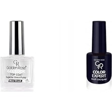 Shopwave Gel Look Top Coat & Oje Seti