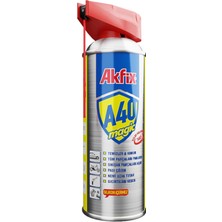 Shopwave Akfix A40 Magic Çok Amaçlı Koruyucu Sprey, 360 Derece Uygulama, Korozyon Önleyici, Yağlayıcı Pas