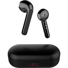 Shopwave Psr Aksesuar BTK-ZR52 Bluetooth Kulaklık – Kablosuz Şarj Kutulu Kulaklık, Bluetooth 5.0, Dokunmatik