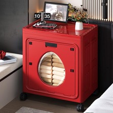 Shopwave 140 Litre Depolama Kutusu, Gri, Dolap Sandık Olarak Kullanılabilir, 56X66.5X38 Cm, Çok Amaçlı Sa