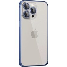 Ata Store Joko Iphone 15 Pro Metal Bumper Mat Kapak - Lacivert