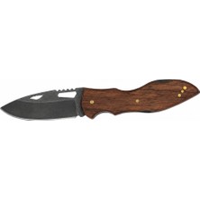 Fakıoğlu Ahşap Kamp Çakısı Kilitli Boy Kapalı 12 cm - Açık 23 cm