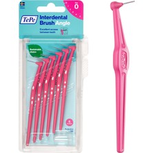 Angle Saplı Arayüz Fırçası Pembe 0 mm 6'lı (1 x 6 Adet)