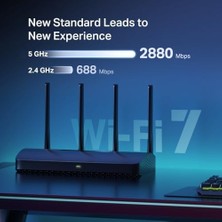 MR27BE; BE3600 Mbps, Fiber Destekli, 2× 2.5 Gbps Wan&lan Port + 2× Gbps Port, Easy Mesh Uyumlu, Dual-Band Wi-Fi 7 Router