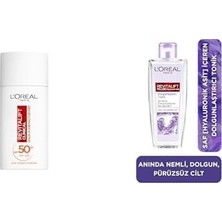 Shopwave L'oreal Paris Revitalift Filler Dolgunlaştırıcı Tonik+ Clinical Spf 50+ Günlük Yüz Güneş Kremi