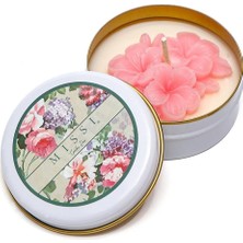 Garden Rose Kokulu Vegan Teneke Mum